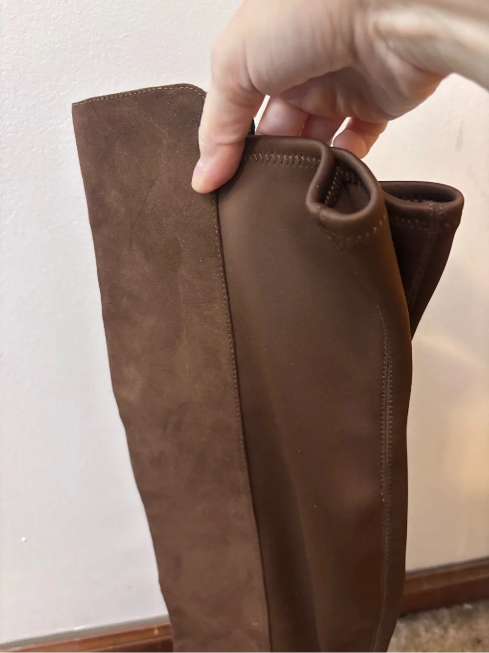NWOT J Crew Factory Tall Riding Boots Chocolate Brown